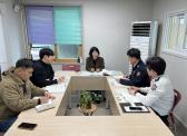 신규사업 추진을 위한 북부소방서 담당자와 업무 회의